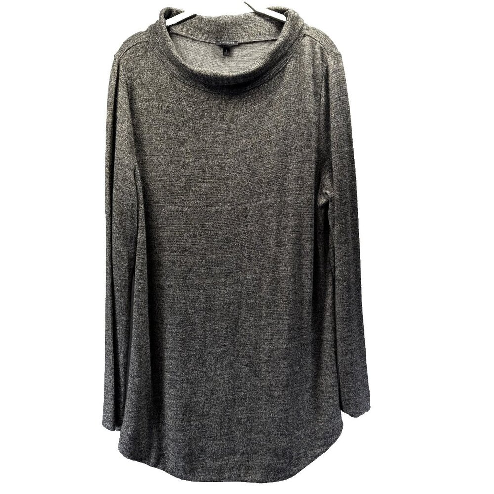 Talbots Women's Sweater Size Large Metallic Brown Long Sleeve‎ Knit Stretch
